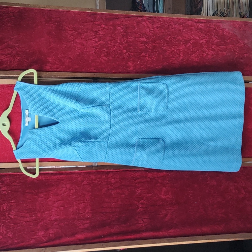 Light blue Boden sleeveless dress size 4L UK 8L